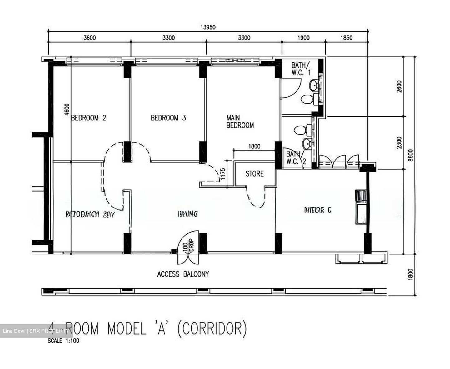 Blk 843 Nanyang Pearl (Jurong West), HDB 4 Rooms #558892151